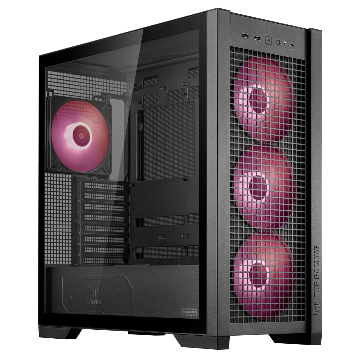 ASUS TUF Gaming GT302 ARGB ATX Mid-Tower Case Four 140x28mm ARGB Fans