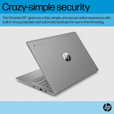 HP Chromebook 14 inch, Intel Celeron N4500, 4GB LPDDR4x, 64GB eMMC, In