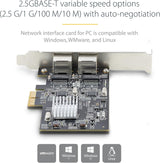 2PORT 1GBPS PCIE Ethernet Network Adapter Dual NIC