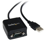 Adaptateur USB vers série StarTech.com – Isolation optique – Alimenté par USB –