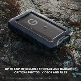 SanDisk Professional 5TB G-Drive ArmorATD - Robuste, durable, disque dur externe portable