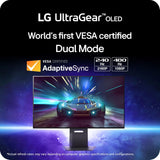 LG 32GS95UE-B 32'' Ultragear™ OLED Gaming Monitor with UHD Display Dua