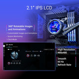 ASUS ROG Strix LC III 360 ARGB LCD All-in-one CPU Liquid Cooler - Inte