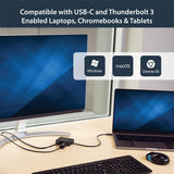 StarTech.com USB C Multiport Adapter - Portable USB-C Mini Dock 4K HDM