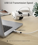 CÂBLE VEATON TRIPP LITE SERIES VR LINK POUR META QUEST 2 USB-A T