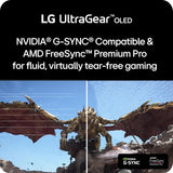 LG 32GS95UE-B 32'' Ultragear™ OLED Gaming Monitor with UHD Display Dua