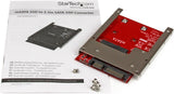 StarTech.com mSATA SSD to 2.5in SATA Adapter Converter - mSATA to SATA
