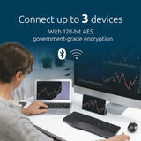 Clavier sans fil Kensington Pro Fit Ergo KB680 EQ, Bluetooth et 2.4G