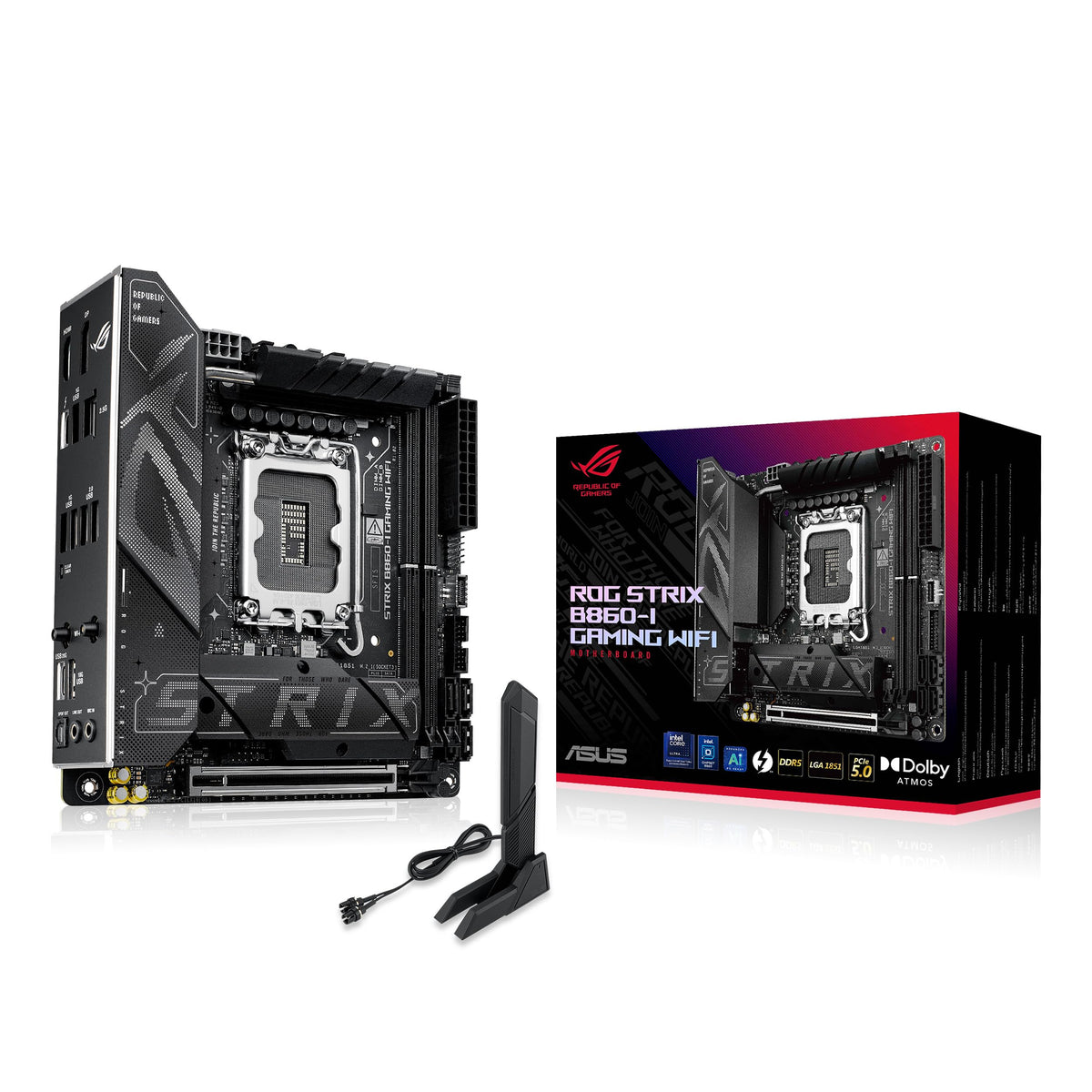 ASUS ROG STRIX B860-I GAMING WIFI B860 LGA 1851 mITX Mini-ITX motherbo