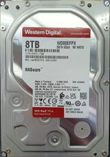 Western Digital 8TB WD Red Plus NAS Internal Hard Drive HDD - 5640 RPM