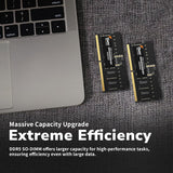 DATO 32GB (16GBx2) RAM, DDR5 5600MHz PC5-44800 CL46 1.1V 262-Pin Non-E