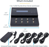 Duplicateur/cloneur/effaceur de clés USB autonomes 1 à 7 StarTech.com
