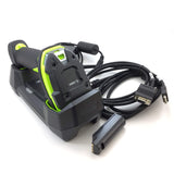 Zebra LI3678-SR Rugged Green Barcode Scanner with Vibration