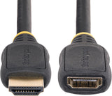 StarTech.com Rallonge HDMI 2.0 de 2 m (6,6 pi), Port HDMI haute vitesse