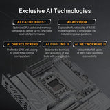 ASUS TUF Gaming X870-PRO WIFI7 W NEO AMD ATX Motherboard, 16+2+1 Power