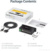 Startech.Com ST7200USBM Mountable Rugged Industrial 7 Port Usb Hub