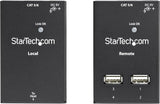 StarTech.com 4-Port USB 2.0 Extender - 130ft (40m) USB Over Cat5/Cat6
