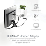 StarTech.com 1080p 60Hz HDMI to VGA High Speed Display Adapter - Activ
