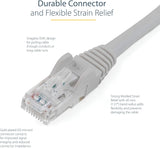 StarTech.com 100ft CAT6 Ethernet Cable - Gray CAT 6 Gigabit Ethernet W
