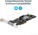 Carte adaptateur PCIe SuperSpeed USB 3.0 à 2 ports StarTech