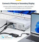 StarTech.com HDMI to VGA Adapter, Active Video Converter for Laptop/De