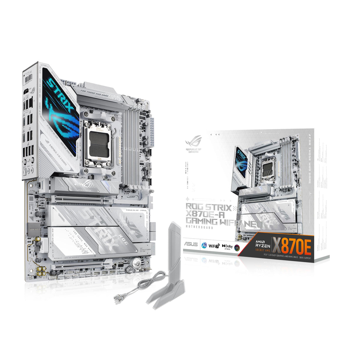ASUS ROG Strix X870E-A Gaming WIFI7 NEO, AMD ATX Motherboard, 16+2+2 P