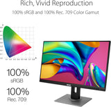 ASUS ProArt Display PA278QV 27” WQHD (2560 x 1440) Monitor, 100% sRGB/