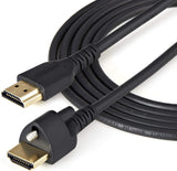 StarTech.com 1m(3ft) HDMI Cable with Locking Screw - 4K 60Hz HDR - Hig