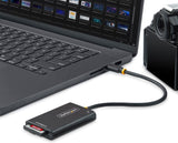 StarTech.com USB-C CFexpress Type B Card Reader, Portable USB 10Gbps M