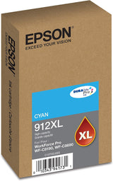 Epson T912XL220 DuraBrite High Capacity Cyan Ink