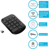Clavier numérique sans fil RF Targus AKP11US