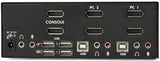 StarTech.com 2-Port DisplayPort KVM Switch - 4K 30Hz