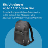Sac à dos pour ordinateur portable Ultrabook Kensington K62591US TripleTrek