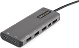 StarTech.com USB C Multiport Adapter - USB-C to HDMI or Mini DisplayPo
