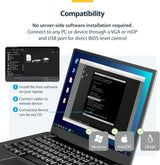 StarTech.com Adaptateur de chariot de secours portable pour ordinateur portable, USB/VGA/Mini DisplayP
