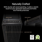 ASUS ProArt PA602 Wood Edition - Tempered Glass Panel E-ATX PC case, 4