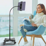 Mobile Tablet Stand with Wheels Height Adjustable F/ 7-11IN Tablet