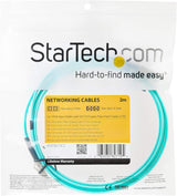 StarTech.com 2m (6ft) LC/UPC to LC/UPC OM3 Multimode Fiber Optic Cable