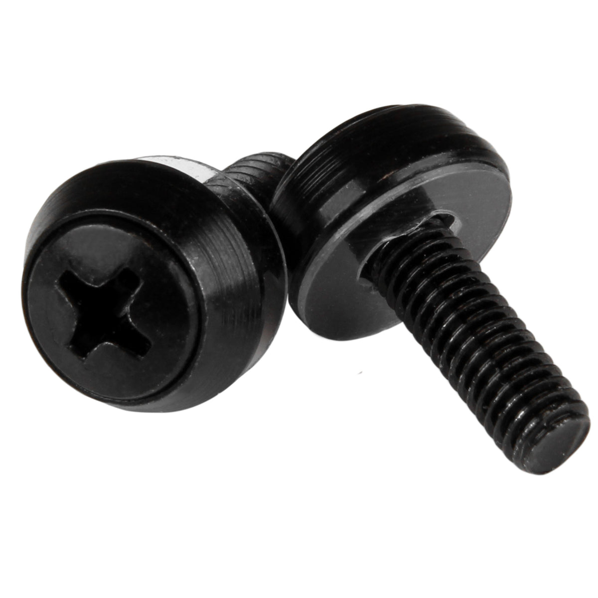 StarTech.com M5 x 12mm - Screws - 100 Pack, Black - M5 Mounting Screws