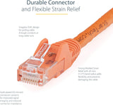StarTech.com 100ft CAT6 Ethernet Cable - Black CAT 6 Gigabit Ethernet