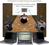StarTech.com 16-inch 16:10 Flip-Up Privacy Screen with Touch, Laptop S