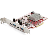 StarTech.com 4-Port USB PCIe Card - 10Gbps USB PCI Express Expansion C