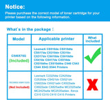 LCL Compatible Waste Toner Bottle for Lexmark C540X75G for Lexmark CS5