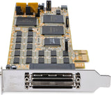 StarTech.com PCI Express Serial Card - 16 DB9 RS232 Ports - Low + Full