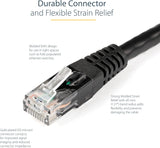 10PK 6FT CAT6 Black Molded 24AWG RJ45 Patch Cable Copper WIRE