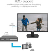 Sharp Multisync EA242F, 23.8IN IPS LED Backlit LCD Monitor with 3-SIDED Ultra Narrow Bezels, 16:9, 1920X1080, USB-C, VGA / HDMI / Displayport in / OUT