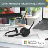 Jabra Evolve2 55 - Link390c MS Mono Certifié Teams, unilatéral, USB-C