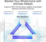 ASUS ZenWiFi BD4 Dual-Band WiFi 7 Mesh, 3600 Mbps, 6500 sq.ft. (3pk),