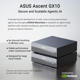 ASUS Ascent GX10 AI Supercomputer, DGX Spark, NVIDIA GB10 Superchip, 1