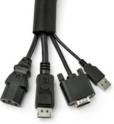 Startech 15FT Cable Management Sleeve Cord Concealer Trimmable